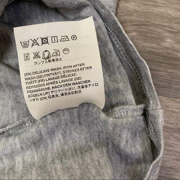 Acne Studios Ordelia Tencel Dress Grey XS - Picture 10 of 10